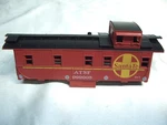 Ho Athearn 1269 At&sf 34' Steel Cupola Caboose Kit Rd # 999005 Nib. Fixed Price $7.95.