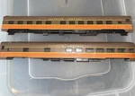 Ahm Rivarossi Ho Scale Illinois Central City Of Jackson & Gulfport Sleeper Cars. Fixed Price $29.75.