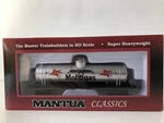 Mantua Classics 732694 Ho Scale 40' Single Dome Tank Mobilgas With Pegasus #1463. Fixed Price $19.99.