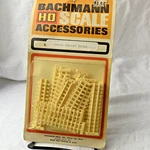 Bachmann Ho Scale #2100 Picket Fence White - 24 Pieces Nip. Fixed Price $17.00.