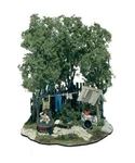 Woodland Scenics M110 Saturday Night Bath Ho Scale Kit. Fixed Price $26.95.