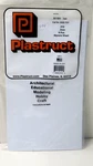 Plastruct 91101 SSS-101 White Styrene Sheet 7 X 12" .010" Pkg (8) Sealed # 694. Fixed Price $8.00.