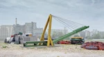 Walthers Cornerstone Ho Scale Building/structure Kit Scrap Yard Conveyor. Fixed Price $12.99.