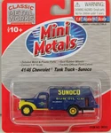 Classic Works-mini Metals #30303 -'41/'46 Chevrolet Tank Truck- Sunoco Nib. Fixed Price $14.99.