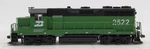 Kato 37-3002 Ho Scale Bn GP35 Diesel Engine #2522. Fixed Price $59.99.