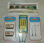 New Life Like Ho Expressway Light Ups Billboards Bachmann Orange Trees & Signals. Fixed Price $25.00.