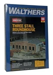 Walthers Cornerstone 933-3041 Three-stall Roundhouse. Fixed Price $56.00.