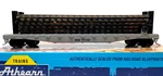 Ho Athearn Work Train 50' Flat Car Mow # 11150 With Track Load. Fixed Price $49.99.