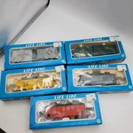 Life-like Scale Train Cars Choice. Fixed Price $15.00.