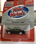 1:87 Ho Scale Mini Metals #30170 1978 Chevrolet Impala Car Vehicle Black. Fixed Price $24.00.