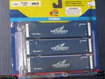 Athearn Ho #29165, 40' Intermodal Container, Nyk Logistics. Fixed Price $34.00.