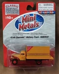 Mini Metals Classic Works 41/46 Chevy Delivery Truck Nabisco #30299 Ho. Fixed Price $12.73.