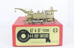 Brass Key Imports Santa Fe 0-4-0T Shop Switcher Steam Locomotive #2298. Fixed Price $964.99.