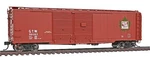 Walthers 932-41653 Ho Scale 50' Double Door Boxcar Gtw 591263 Nos. Fixed Price $29.99.