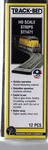 Ho Scale Woodland Scenics ST1471 Track-bed 24" Strips (12) Pcs. Fixed Price $12.74.