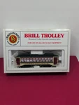 Bachmann Ho Scale Brill Trolley Christmas #61040 Motorized Lights Nib. Fixed Price $42.95.