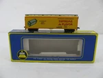Vintage Ahm Ho Merchants Biscuit Co. Wood Side Billboard Reefer Box Car 5296. Fixed Price $29.99.