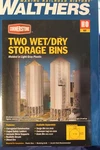 Walthers Cornerstone Wet-dry Grain Storage Bins Kit Ho Scale 933-2937. Fixed Price $48.00.