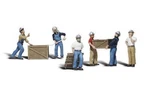 New Woodland Ho Scale Dock Workers Train Figures A1823. Fixed Price $20.24.