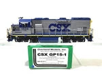 Overland Omi Csx Emd GP15-1 Transportation #1524 Ho Brass Model #6755.1. Fixed Price $859.95.
