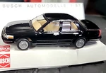 1998 Ford Crown Victoria Car-black,built Auto HO=1:87.-LAYOUT-BUSCH-RTR-UNDEC.. Fixed Price $16.98.