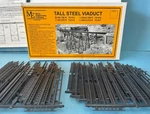 Micro Engineering Ho Tall Steel Viaduct 150 Ft Kit #75-514 Open Box Complete. Fixed Price $39.80.
