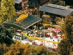 Beer Garden Ho/oo Gauge Auhagen 11366. Fixed Price $54.61.