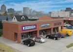 Walthers Cornerstone 933-4115 1/87 Scale Modern Shopping Center Storefronts. Fixed Price $39.15.