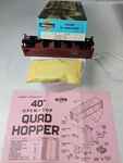 Athearn Kit Lot #1758 Santa Fe Quad Hopper Nos Virgin Sprues Receipt. Fixed Price $28.95.