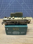 United Scale Unpainted Brass Santa Fe 2-8-4 Berkshire Steam Loco W/ Tend Ho C-6. Fixed Price $329.95.