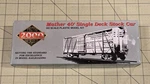 Walthers Proto 2000 Ho Mather 40' Single Deck Stock Car Northern Pacific 80163. Fixed Price $10.99.