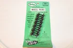 Ho Scale Kadee, Pack Of 12 Wheels And Axles RP-25 Contour #521, Bnos. Fixed Price $20.00.