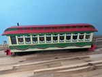 Bachmann Christmas Gauge Locomotive Trolley Street Car North Pole & Southern. Fixed Price $65.00.