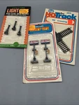 Vintage 1980S Life Like Light Up Exxon Gas Oil #01202 Street #01208 Track. Fixed Price $20.00.