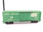 *read* Tyco Ho Scale Penn Central 40' Box Car Pc 46150 Model Train Rolling Stock. Fixed Price $6.95.
