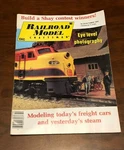 Railroad Model Craftsman Magazine (october 1985) Tank Cars, Up's Chair Car, Gp's. Fixed Price $8.54.