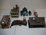 Assembled Ho Scale Buildings - See Description. Fixed Price $29.99.