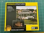 Nib Woodland Scenics Landmark Structures PF5189 Ho Public Pavilion Building Kit. Fixed Price $30.95.