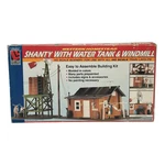 Life-like Ho Scale Shanty With Water Tank & Windmill Building Kit #1338. Fixed Price $19.77.