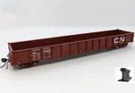 Rapido Ho Scale New 52' 6" Mill Gondola Canadian National Cn #143044 50050. Fixed Price $39.89.