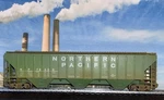 Athearn 5307 Northern Pacific 54' 3-BAY Covered Hopper #76436 Kds Weathered. Fixed Price $39.99.