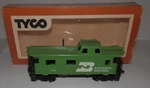 Tyco Ho Scale Burlington Northern 156 8-WHEEL Caboose #327L:350. Fixed Price $9.99.