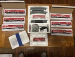 Coca Cola Through The Years Bachmann Hawthorne Village Train Set Scale. Fixed Price $329.99.