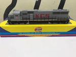 Athearn Ho Scale Kansas City Southern SD-50 Powered Diesel Loco Rd #710 Rtr. Fixed Price $149.95.