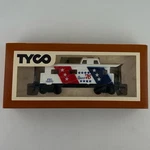 Tyco Ho Spirit Of Caboose 327X-350 With Box Fec 76870 Bicentennial. Fixed Price $12.00.
