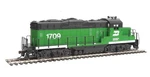 Walthers Trainline Ho 101 Burlington Northern Emd GP9M Diesel Locomotive Dc. Fixed Price $84.98.