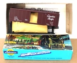 Athearn Bev-bel 1776 Ho 40' Box Car Kit Cp 183283 Tuscan Red "script Herald" Nib. Fixed Price $16.99.