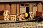 Faller 180612 Ho Scale Wooden Pallet For Loads (pieces 60). Fixed Price $24.41.