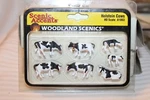 Scale Woodland Scenics, Holstein Cows Figurine Set #A1863 Bnos. Fixed Price $19.20.