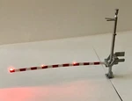 Ho (2) Modern Full Height Crossing Gates W/ Led - Nj International, Walthers. Fixed Price $149.99.